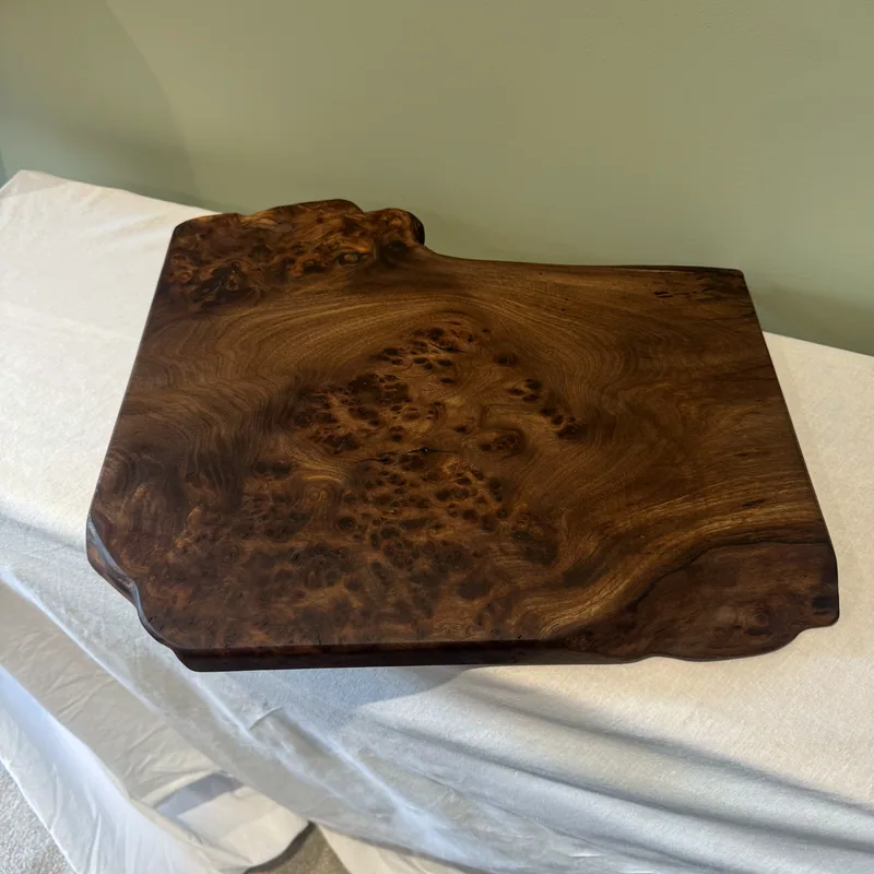 Burl Elm Board, 425mm, from the other side