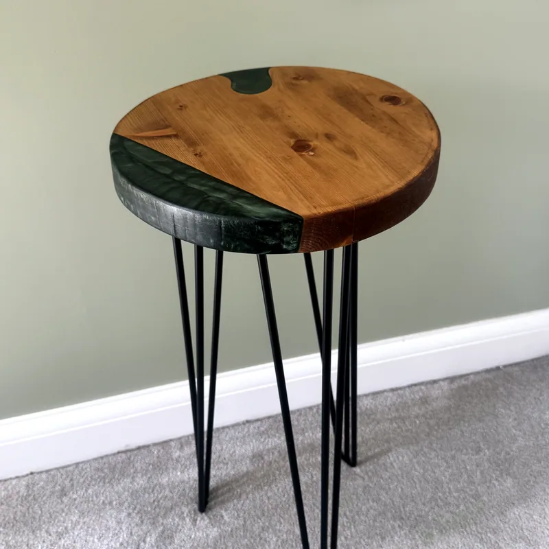 Epoxy Side Table, main view