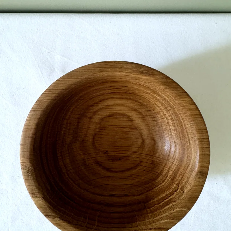 Oak Bowl, top view