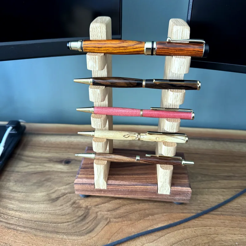 Five Pen Set with Stand, main view