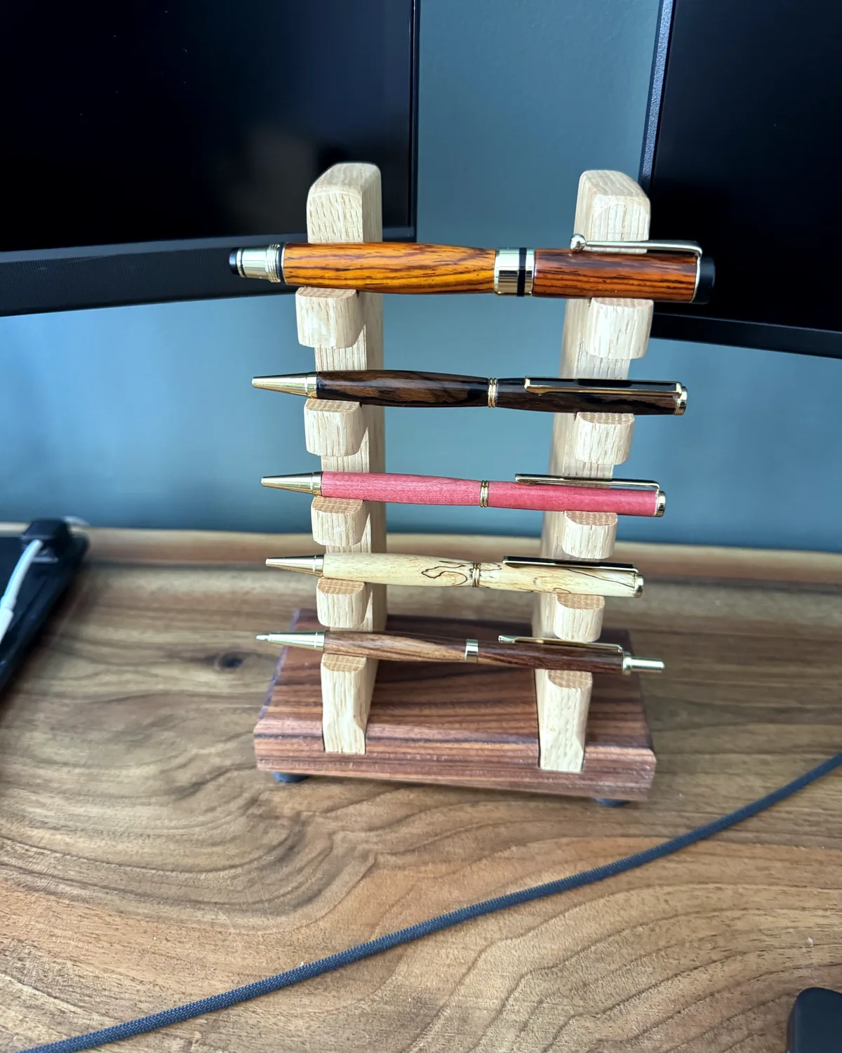 Five Pen Set with Stand, main view