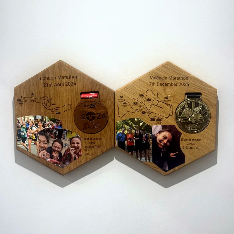 Race Medal Display, main view