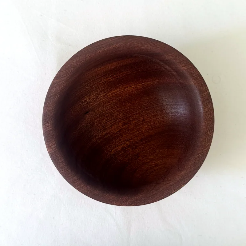 Sapele Bowl, top view