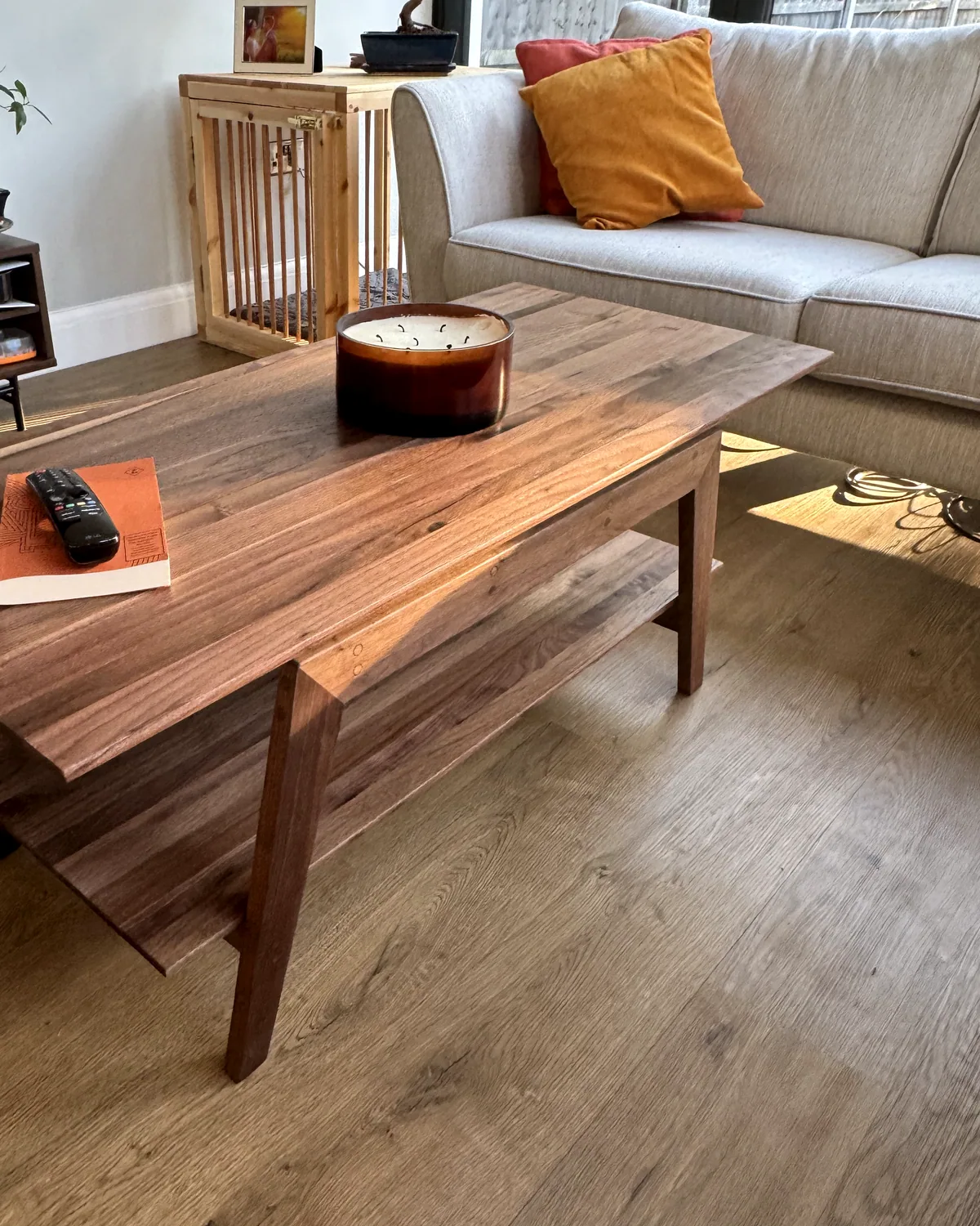 Walnut Coffee Table, main view